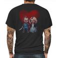 Chucky Love Tiffany Horror Lover Shirt Mens Back Print T-shirt