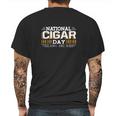 Cigar-National Cigar Mens Back Print T-shirt