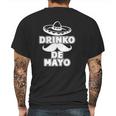 Cinco Drinko De Mayo Mexican Fiesta Party Mens Back Print T-shirt