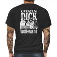 Citizen Dick Sweetwater Mang Mens Back Print T-shirt