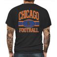 Classic Chicago Il Football Fan Logo Mens Back Print T-shirt