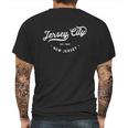 Classic Retro Vintage Jersey City New Jersey Mens Back Print T-shirt