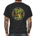 Mens Cobra Kai Karate Dojo Short Vintage Mens Back Print T-shirt