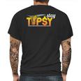 Cocktail Mixologist Barman Stay Tipsy Mens Back Print T-shirt