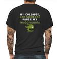 If I Collapse Can Someone Pause My Endomondo T-Shirt Mens Back Print T-shirt