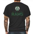 Colorado State Rams Mens Back Print T-shirt