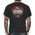 Columbia Mountain Mens Back Print T-shirt