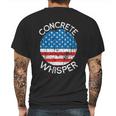 Concrete Whisper Construction Union Worker Labor Day Cool Gift Graphic Design Printed Casual Daily Basic Mens Back Print T-shirt