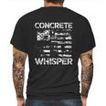 Concrete Whisper Construction Union Worker Labor Day Gift Graphic Design Printed Casual Daily Basic Mens Back Print T-shirt