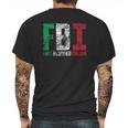 Cool Fbi Full Blooded Italian Mens Back Print T-shirt