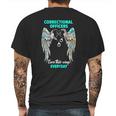 Correctional Officers Earn Their Wings Everyday Mens Back Print T-shirt