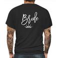 Couple Newlyweds Bridal 2021 Mens Back Print T-shirt