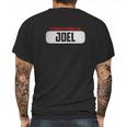 Of Course Im Right I Am Joel Mens Back Print T-shirt