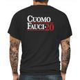 Cuomo Fauci 20 Short Sleeve T-Shirt Mens Back Print T-shirt