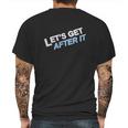 Lets Get After It Cuomo Prime Time Slim Fit Mens Back Print T-shirt