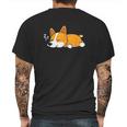 Cute Gift For Welsh Corgi Dog Lovers Nope Lazy Corgi Mens Back Print T-shirt