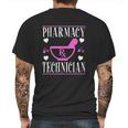 Cute Pharmacy Pharm Tech Technician Pill Mortar And Pestle Mens Back Print T-shirt