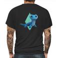 Cute Salamander Bruni Mens Back Print T-shirt