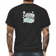 Cutest Elephant Colorful Pastel Bubbles Mens Back Print T-shirt