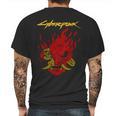 Cyberpunk 2077 - Samurai Demon Mens Back Print T-shirt