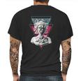 Cyborg Medusa Statue Aesthetic Art Japanese Otaku Mens Back Print T-shirt