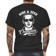 D B Cooper Robber Thief Parachute Hike And Seek Champion Since Mens Back Print T-shirt