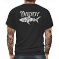 Daddy Shark Matching Best Dad Gift Mens Back Print T-shirt