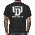 Mens Daddy University New Dad Fathers Day Best Father Ever Mens Back Print T-shirt