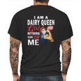 I Am A Dairy Queen Girl Nothing Can Stop Me Coronavirus Shirt Mens Back Print T-shirt