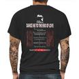 Dance Me To The End Of Love Mens Back Print T-shirt