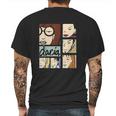 Daria Character Mens Back Print T-shirt