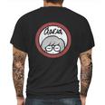 Daria Classic Red Outline Mens Back Print T-shirt