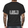 A Day To Remember Mens Back Print T-shirt