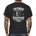 Dayman Fighter Of The Nightman Mens Back Print T-shirt