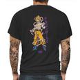 Dbz Super Saiyan Goku Mens Back Print T-shirt