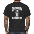 Death Row Record Mens Back Print T-shirt