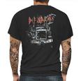 Def Leppard 80S Heavy Metal Band Rock N Roll Through The Glass Mens Back Print T-shirt