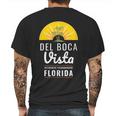 Del Boca Vista Funny Florida Mens Back Print T-shirt