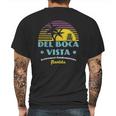 Del Boca Vista Retirement Community Vintage Mens Back Print T-shirt