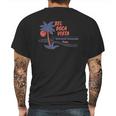 Del Boca Vista Vintage Florida Mens Back Print T-shirt