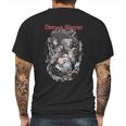 Demon Slayer Black Mens Back Print T-shirt