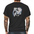 Demon Slayer Classic Mens Back Print T-shirt