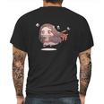 Demon Slayer Little Girl Mens Back Print T-shirt