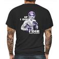 If I Die I Die Kirk Cousins Mens Back Print T-shirt