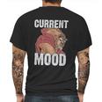 Disney Mens Beauty And The Beast Current Mood Graphic Mens Back Print T-shirt