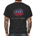 Distressed Porcupine Libertarian Shirt Mens Back Print T-shirt