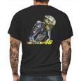 The Doctor 46 Mens Back Print T-shirt