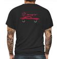 Dodge Challenger Demon Srt Graphic Mens Back Print T-shirt