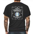 DonNeed Therapie Want Go Guatemala Mens Back Print T-shirt