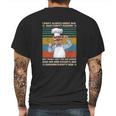 I Dont Always Herdy Dur Funn Mens Back Print T-shirt